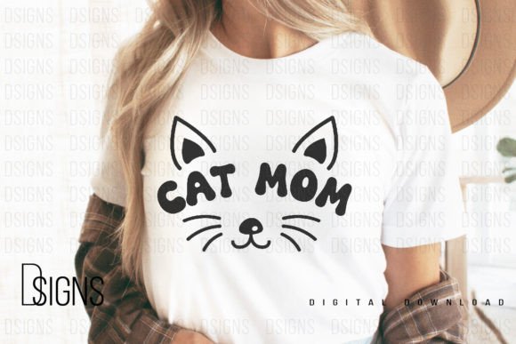 Download Cat Mom Cat Mama Cat Lover Sublimation - Mom cat Collection